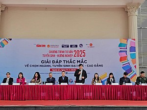 Các ngành học của VNU-USSH thu hút sự quan tâm của đông đảo thí sinh và phụ huynh